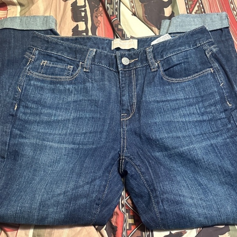 137. Banana Republic Dark Blue Skinny Jeans